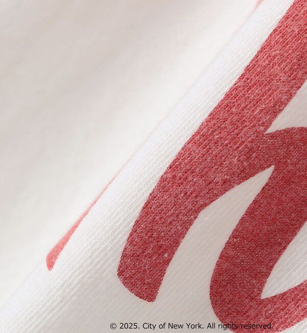 SHIPS any「GOOD ROCK SPEED:〈洗濯機可能〉NYC カラー ロゴ プリント TEE」|Tシャツ・カットソー|