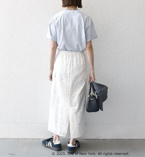 SHIPS any「GOOD ROCK SPEED:〈洗濯機可能〉NYC カラー ロゴ プリント TEE」|Tシャツ・カットソー|