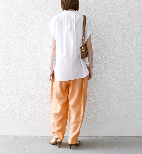 SHIPS any「SHIPS any:〈洗濯機可能〉リネン ミックス コクーン イージー パンツ」|その他|