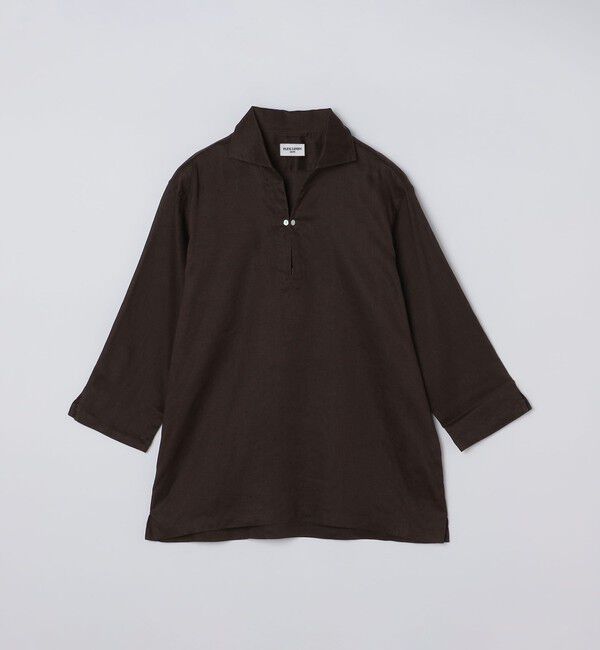 SHIPS「SHIPS: フレックスリネン 7スリーブ カプリ シャツ」|シャツ・ブラウス|