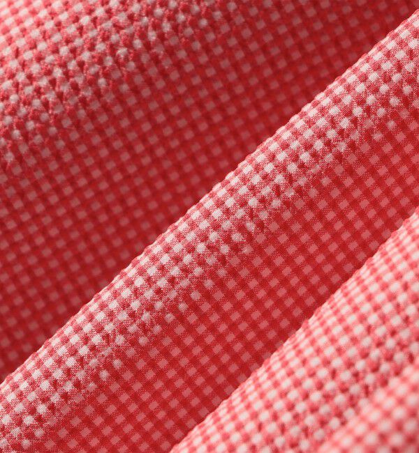 SHIPS for women「【SHIPS別注】APUPIL:〈洗濯機可能〉ギンガム チェック ベアトップ オールインワン」|オールインワン|