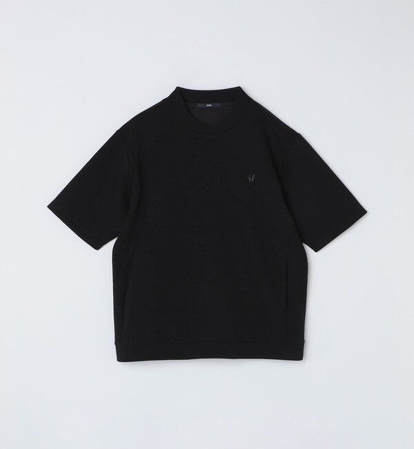 SHIPS「【WEB限定】SHIPS: テレワーク ビズ ワンポイントロゴ ポンチ Tシャツ」|Tシャツ・カットソー|