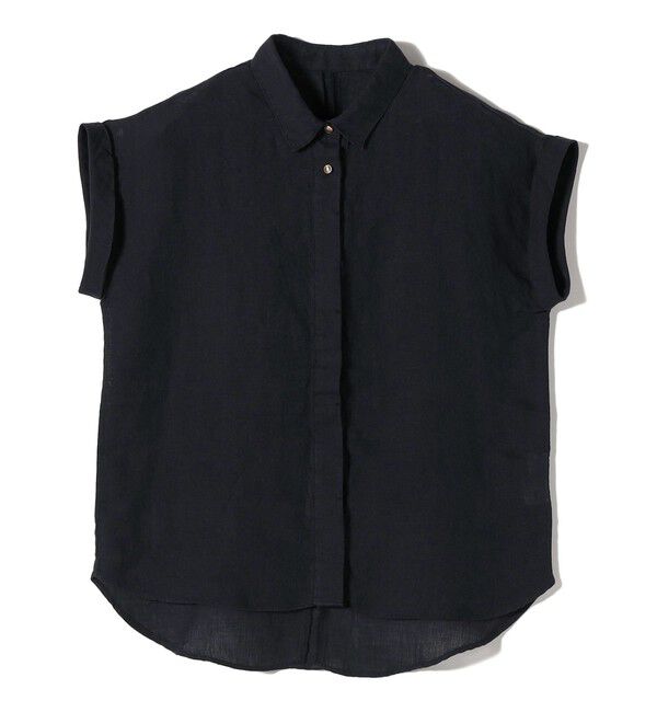 SHIPS Colors 「SHIPS Colors:ユーロ リネン (EURO Linen) ヒヨク シャツ◇」|シャツ・ブラウス|ブラック