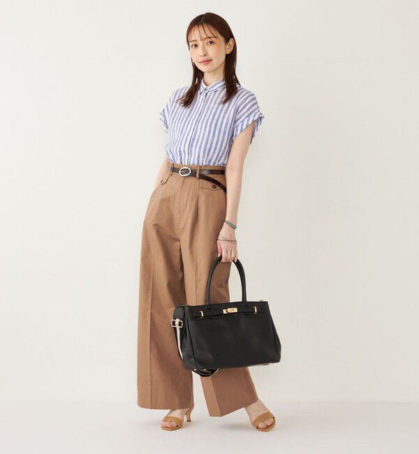 SHIPS Colors 「SHIPS Colors:ユーロ リネン (EURO Linen) ヒヨク シャツ◇」|シャツ・ブラウス|