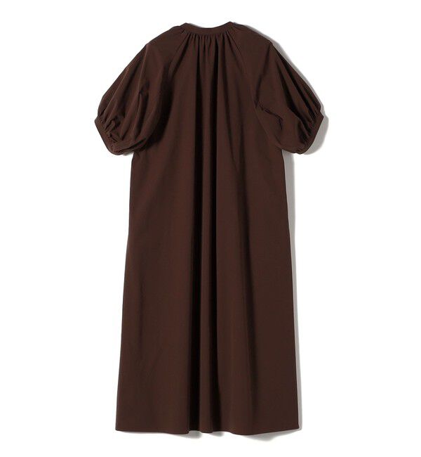 SHIPS for women「〈接触冷感 / 撥水加工〉TEX BRID(R)タフタ ギャザー ワンピース」|ワンピース|