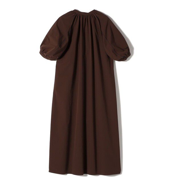 SHIPS for women「〈接触冷感 / 撥水加工〉TEX BRID(R)タフタ ギャザー ワンピース」|ワンピース|