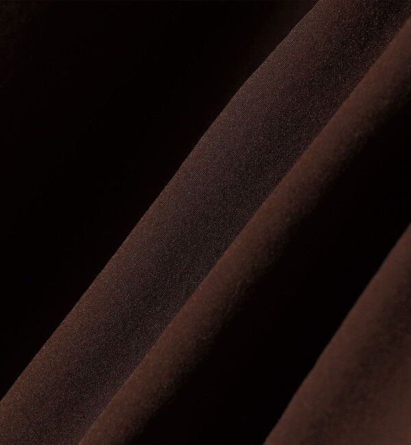 SHIPS for women「〈接触冷感 / 撥水加工〉TEX BRID(R)タフタ ギャザー ワンピース」|ワンピース|