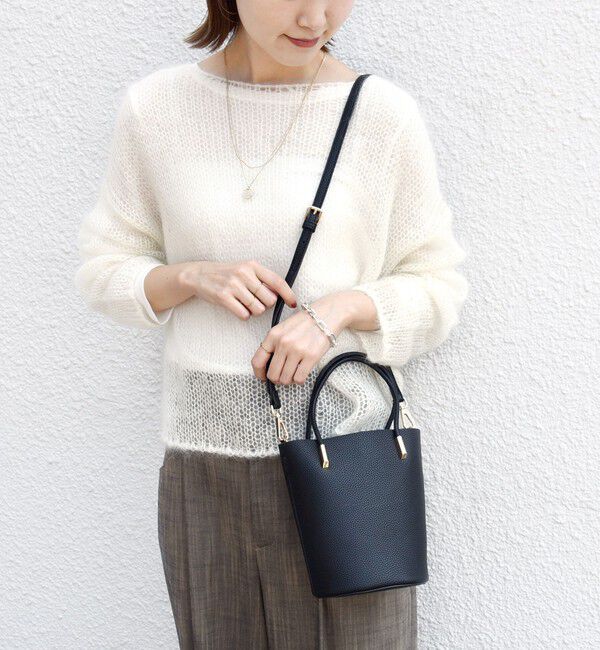 SHIPS for women「【WEB限定】ショルダー 付 バケツ型 トート バッグ」|ショルダー・メッセンジャー|