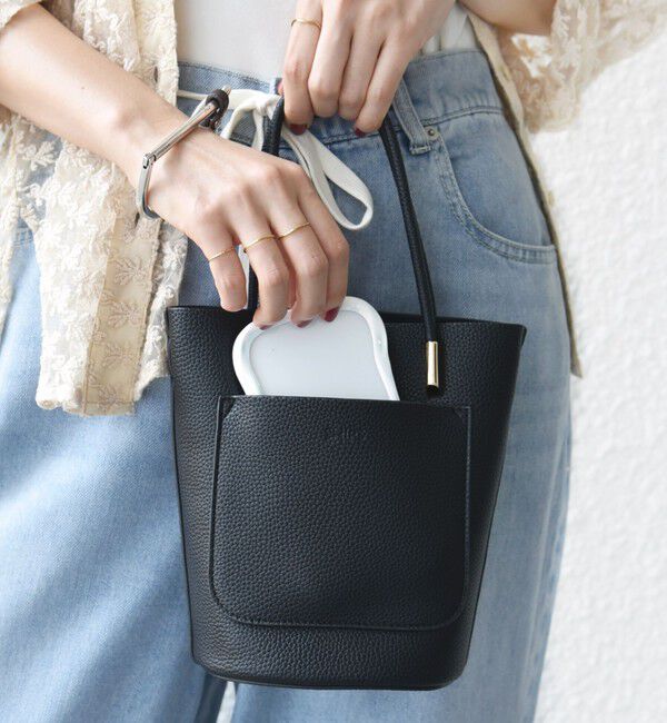 SHIPS for women「【WEB限定】ショルダー 付 バケツ型 トート バッグ」|ショルダー・メッセンジャー|