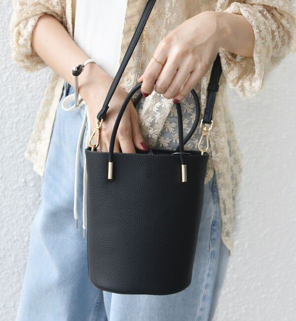 SHIPS for women「【WEB限定】ショルダー 付 バケツ型 トート バッグ」|ショルダー・メッセンジャー|
