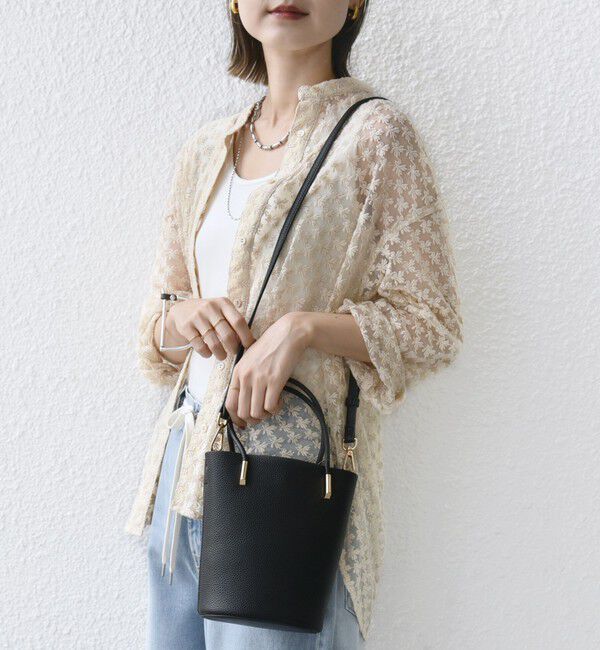 SHIPS for women「【WEB限定】ショルダー 付 バケツ型 トート バッグ」|ショルダー・メッセンジャー|