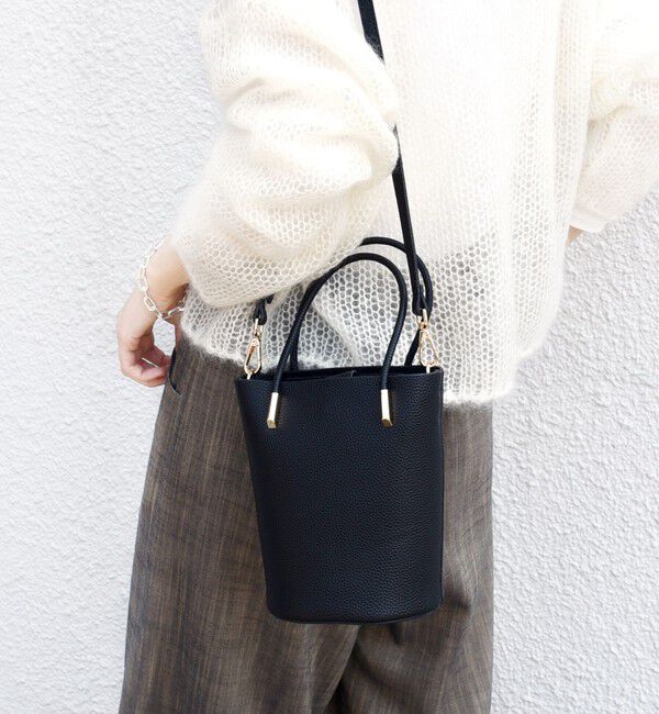 SHIPS for women「【WEB限定】ショルダー 付 バケツ型 トート バッグ」|ショルダー・メッセンジャー|