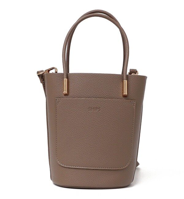 SHIPS for women「【WEB限定】ショルダー 付 バケツ型 トート バッグ」|ショルダー・メッセンジャー|