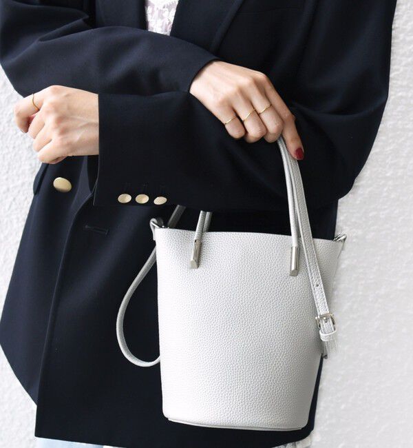 SHIPS for women「【WEB限定】ショルダー 付 バケツ型 トート バッグ」|ショルダー・メッセンジャー|