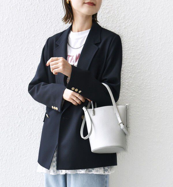 SHIPS for women「【WEB限定】ショルダー 付 バケツ型 トート バッグ」|ショルダー・メッセンジャー|