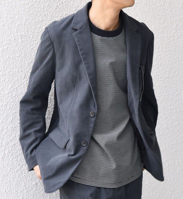 SHIPS any「SHIPS any:〈洗濯機可能〉SOLOTEX(R) コーデュロイ セットアップ ジャケット & イージーパンツ◇」|スーツ|