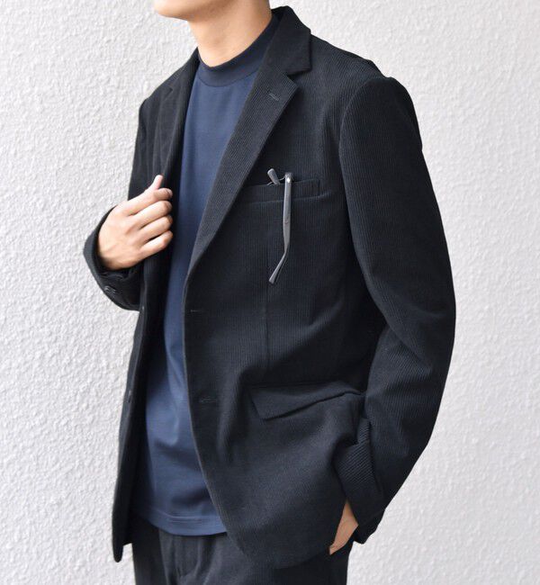 SHIPS any「SHIPS any:〈洗濯機可能〉SOLOTEX(R) コーデュロイ セットアップ ジャケット & イージーパンツ◇」|スーツ|