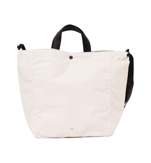 SHIPS any「Filer:〈撥水加工〉DICROS 2WAY ミニ トートバッグ OK-050」|ショルダー・メッセンジャー|ライトグレー