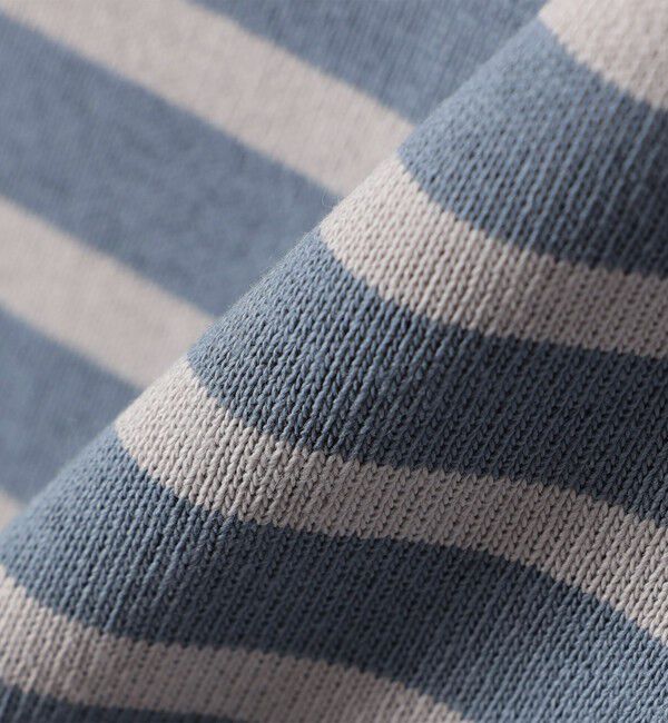 SHIPS any「ORCIVAL:〈手洗い可能〉ボートネック ボーダー ロングスリーブ プルオーバー 25AW」|Tシャツ・カットソー|