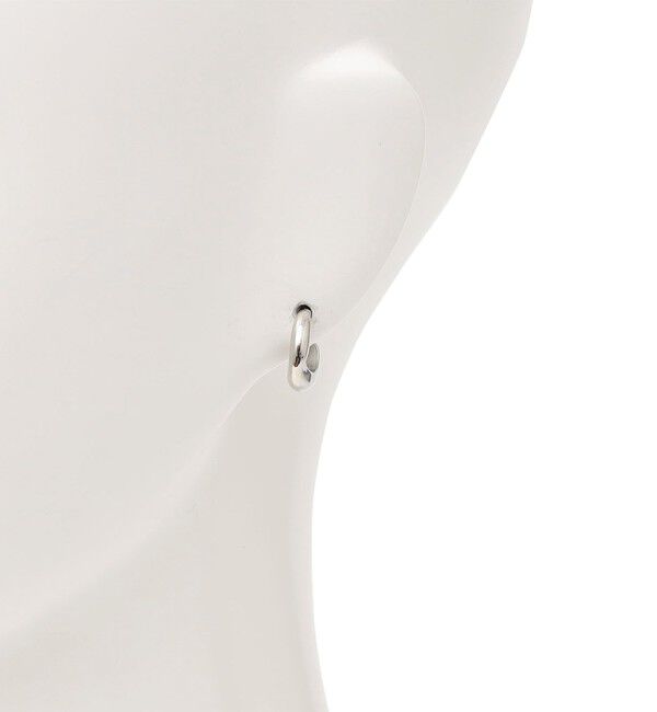 SHIPS for women「フープ 封入 パール モチーフ キャッチ ピアス」|ピアス|