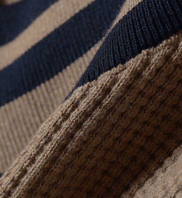 SHIPS for women「【WEB限定】〈手洗い可能〉チルデン ニット ベスト」|ベスト・ジレ|