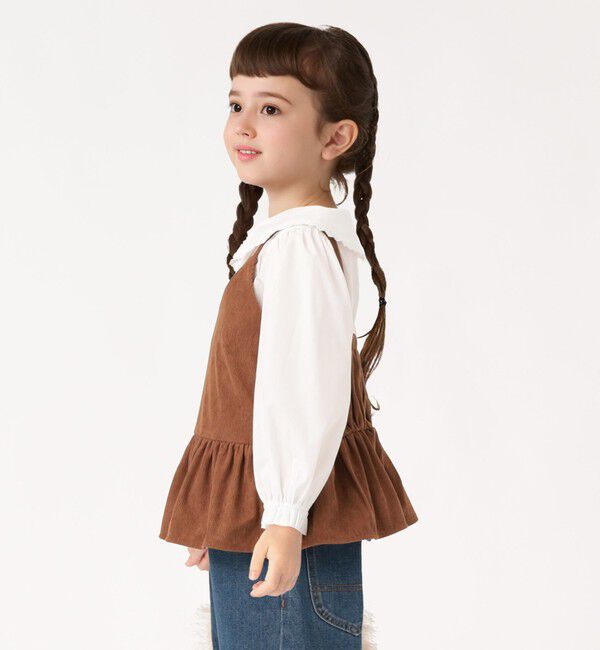 SHIPS Colors 「SHIPS Colors:100～130cm /〈洗濯機可能〉コーデュロイ ビスチェ」|その他|