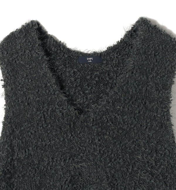 SHIPS Colors 「SHIPS Colors:〈手洗い可能〉ポコポコ ベスト &times; リブニット セット◇」|ニット・セーター|