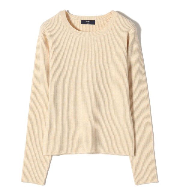 SHIPS Colors 「SHIPS Colors:〈手洗い可能〉ポコポコ ベスト &times; リブニット セット◇」|ニット・セーター|