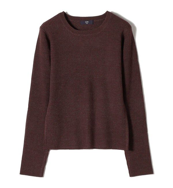 SHIPS Colors 「SHIPS Colors:〈手洗い可能〉ポコポコ ベスト &times; リブニット セット◇」|ニット・セーター|