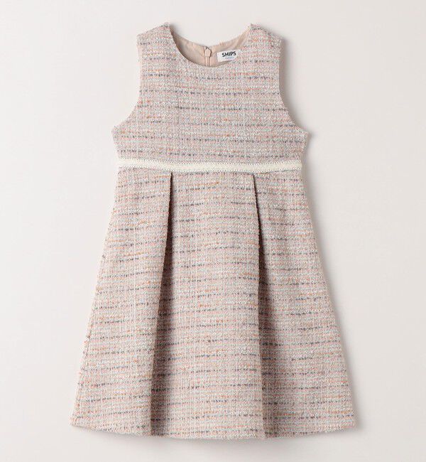 SHIPS Colors 「SHIPS Colors:120～130cm / オケージョン ツイード ワンピース」|ワンピース|