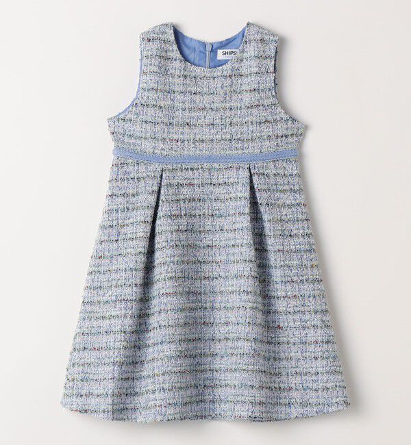 SHIPS Colors 「SHIPS Colors:120～130cm / オケージョン ツイード ワンピース」|ワンピース|