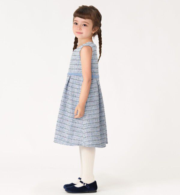 SHIPS Colors 「SHIPS Colors:120～130cm / オケージョン ツイード ワンピース」|ワンピース|