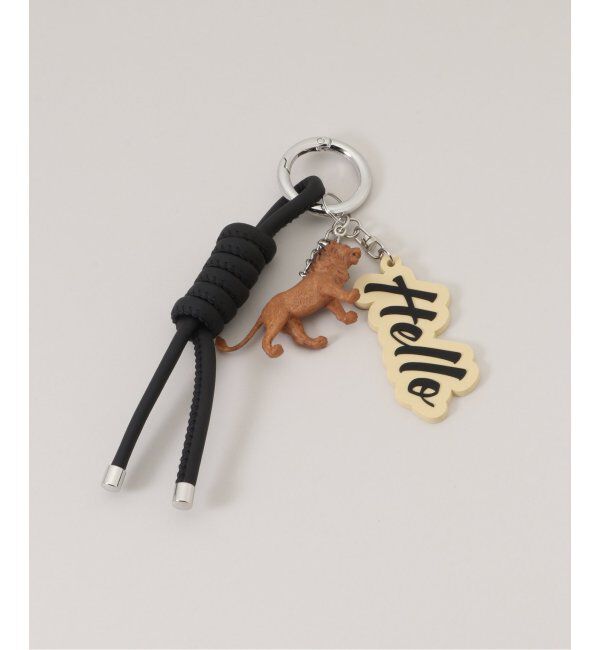 OUTDOOR PRODUCTS Usual Things「追加2 LA BOO BAGチャーム」|キーケース|ブラック B