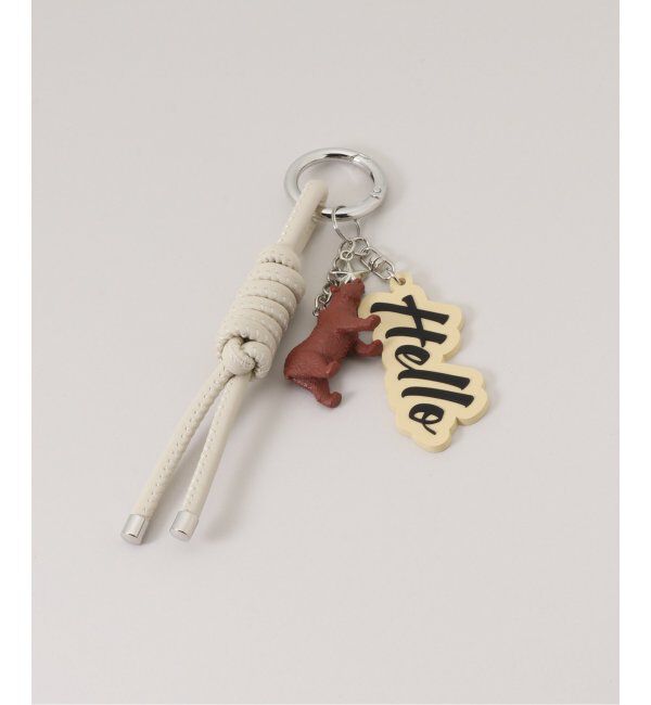 OUTDOOR PRODUCTS Usual Things「追加2 LA BOO BAGチャーム」|キーケース|ホワイト B