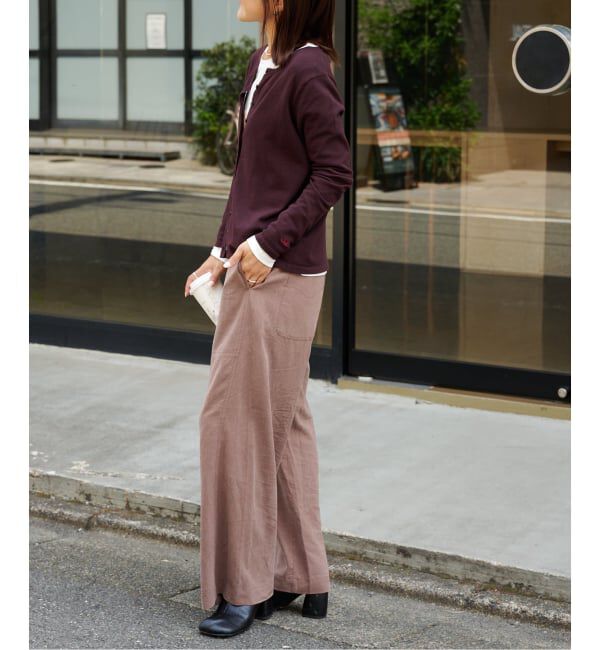 OUTDOOR PRODUCTS Usual Things「3WAYアイビーニットカーディガン&times;ロンT 2点SET」|カーディガン|