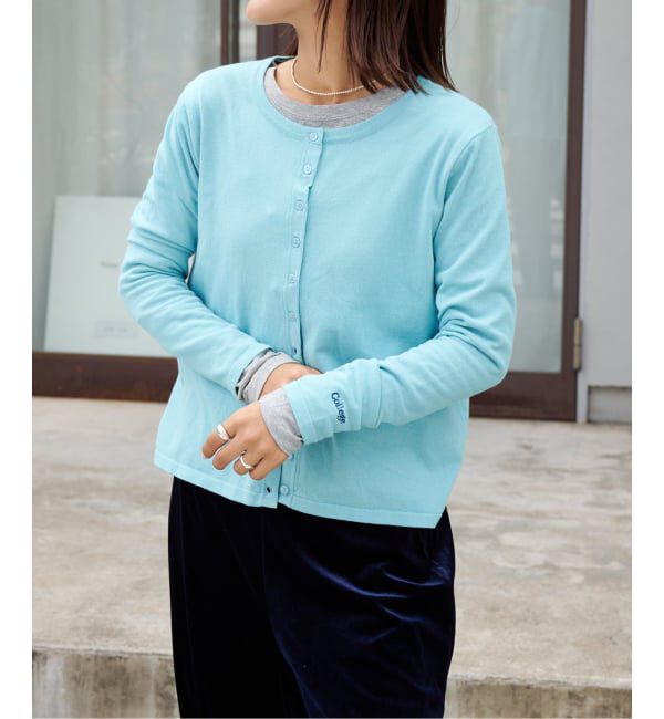 OUTDOOR PRODUCTS Usual Things「3WAYアイビーニットカーディガン&times;ロンT 2点SET」|カーディガン|