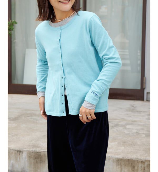 OUTDOOR PRODUCTS Usual Things「3WAYアイビーニットカーディガン&times;ロンT 2点SET」|カーディガン|