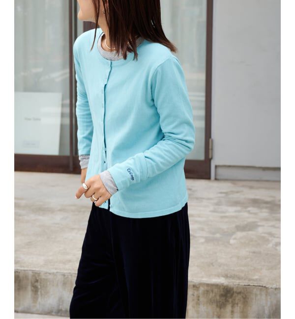 OUTDOOR PRODUCTS Usual Things「3WAYアイビーニットカーディガン&times;ロンT 2点SET」|カーディガン|