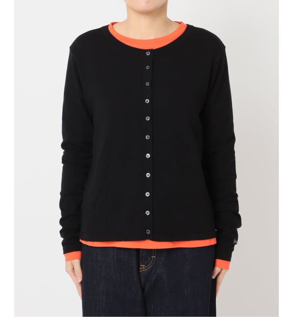 OUTDOOR PRODUCTS Usual Things「3WAYアイビーニットカーディガン&times;ロンT 2点SET」|カーディガン|