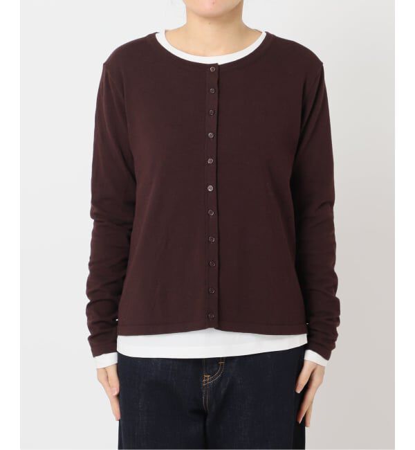 OUTDOOR PRODUCTS Usual Things「3WAYアイビーニットカーディガン&times;ロンT 2点SET」|カーディガン|