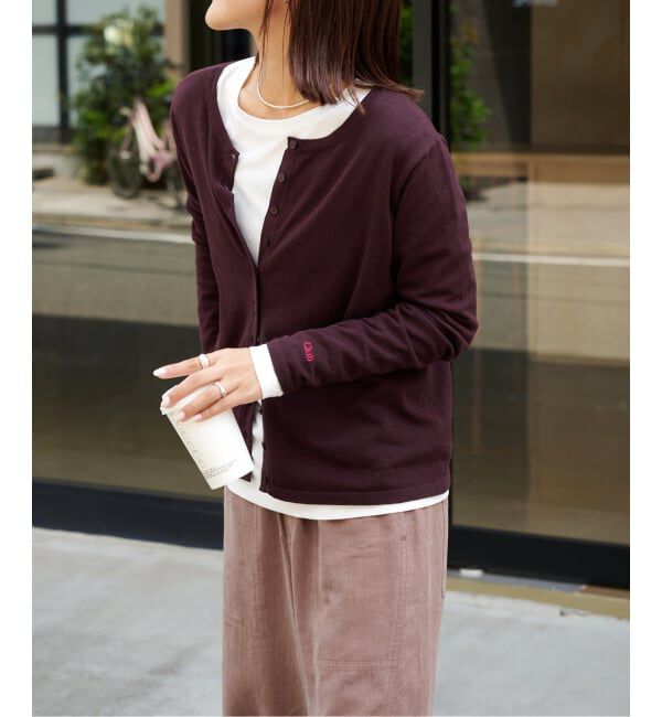 OUTDOOR PRODUCTS Usual Things「3WAYアイビーニットカーディガン&times;ロンT 2点SET」|カーディガン|