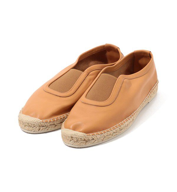 TOMORROWLAND GOODS「HEREU カウレザー エスパドリーユ」|その他|43 ベージュ