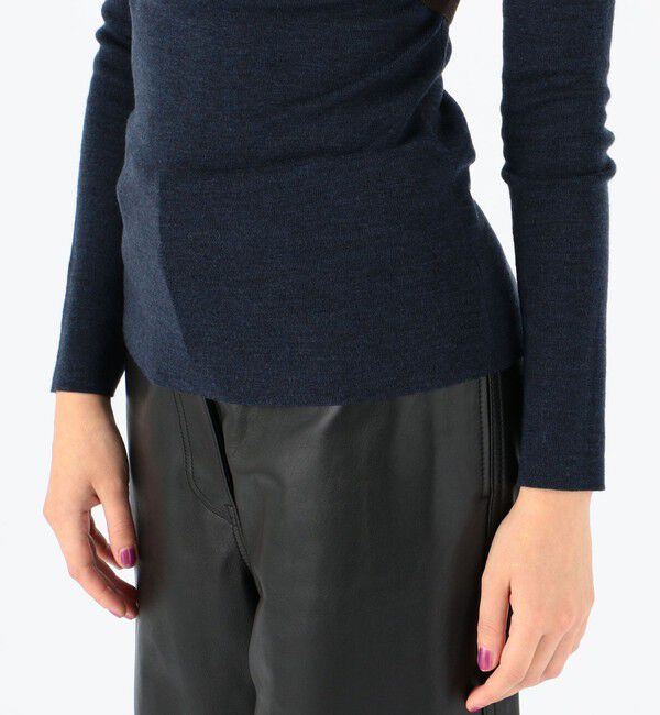 BACCA「メルノウール ブラトップコンビニット」|ニット・セーター|