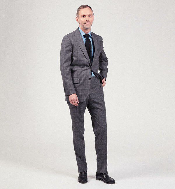 TOMORROWLAND MENS「ウールシルクポリウレタン シングル2Bテーラードジャケット MOOVING」|テーラードジャケット|