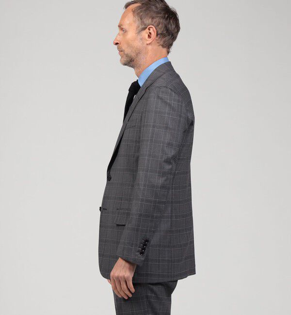 TOMORROWLAND MENS「ウールシルクポリウレタン シングル2Bテーラードジャケット MOOVING」|テーラードジャケット|