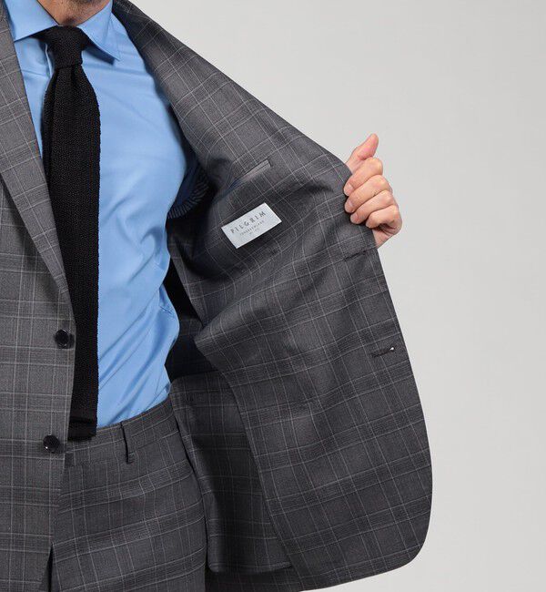 TOMORROWLAND MENS「ウールシルクポリウレタン シングル2Bテーラードジャケット MOOVING」|テーラードジャケット|