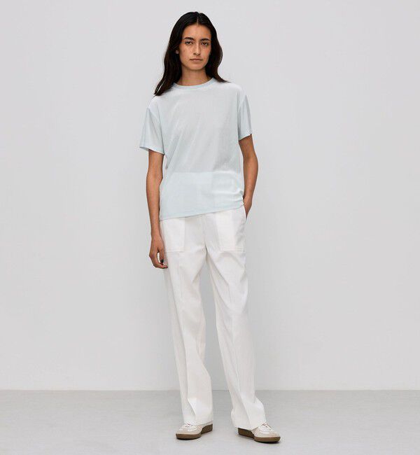 BACCA「inner piece ベロアジャージーTシャツ」|Tシャツ・カットソー|