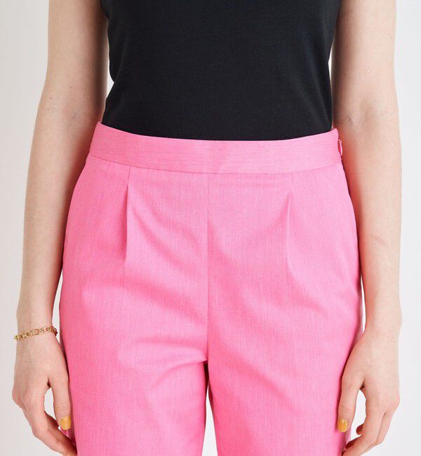 MACPHEE「ストレッチツイル タックパンツ」|その他|