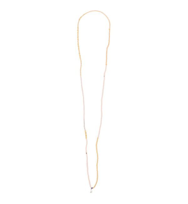 TOMORROWLAND GOODS「PERAPERAK  Ptsam-N 3wayビーズネックレス」|ネックレス|32 ピンク系