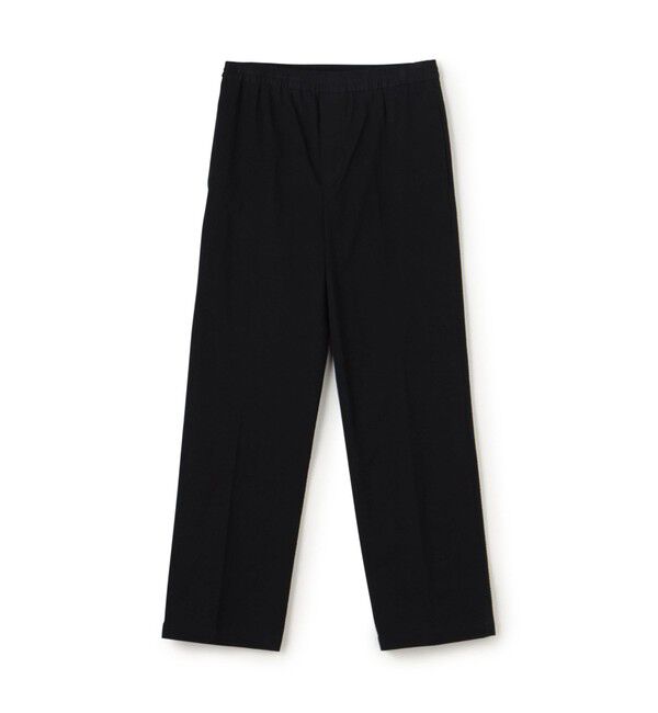 GALERIE VIE「コットンサッカー イージーストレートパンツ」|その他|19 ブラック